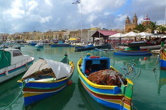Barche Luzzu Luzzi Marsaxlokkk Malta