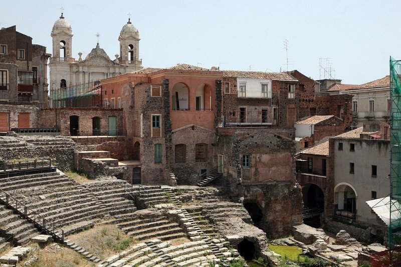 Catania, anfiteatro romano