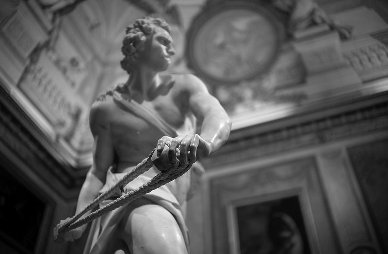 Visitare La Galleria Borghese, Il David