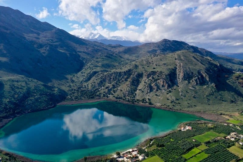 Lago Kournás, cosa fare a Creta