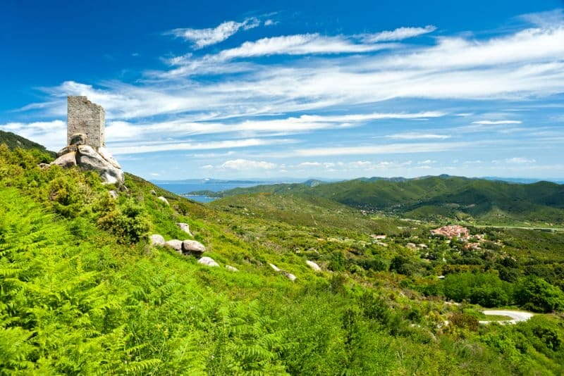 Vista da Monte Capanne, cosa vedere isola d'Elba