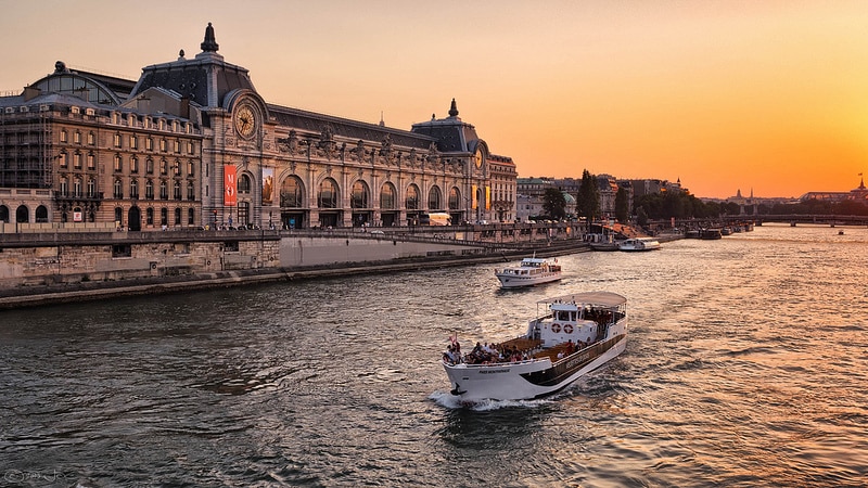 Museo d'Orsay al tramonto