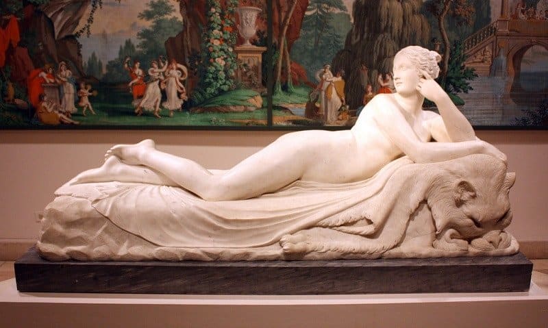 Statua di Naiade, Galleria Borghese