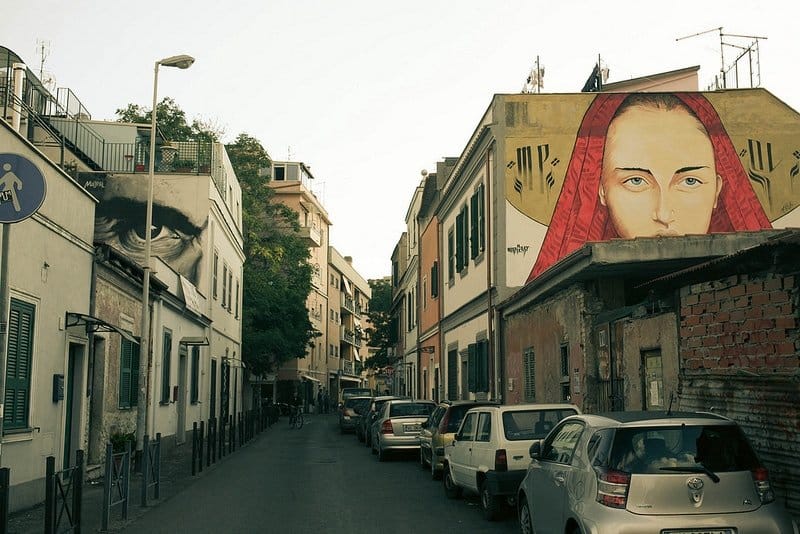 Pigneto, Arte di Strada, Roma