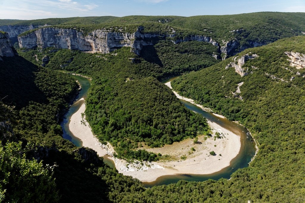In visita in Francia, Gorges de l'Ardèche