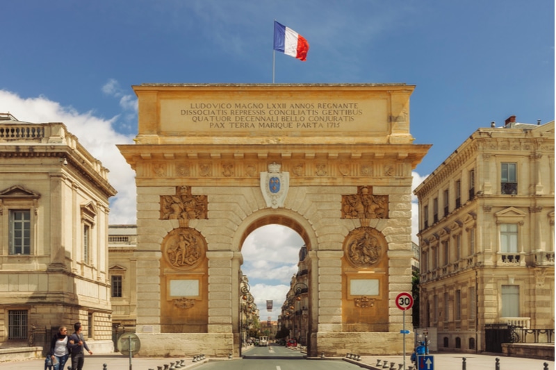 Arco di Trionfo, cosa vedere a Montpellier