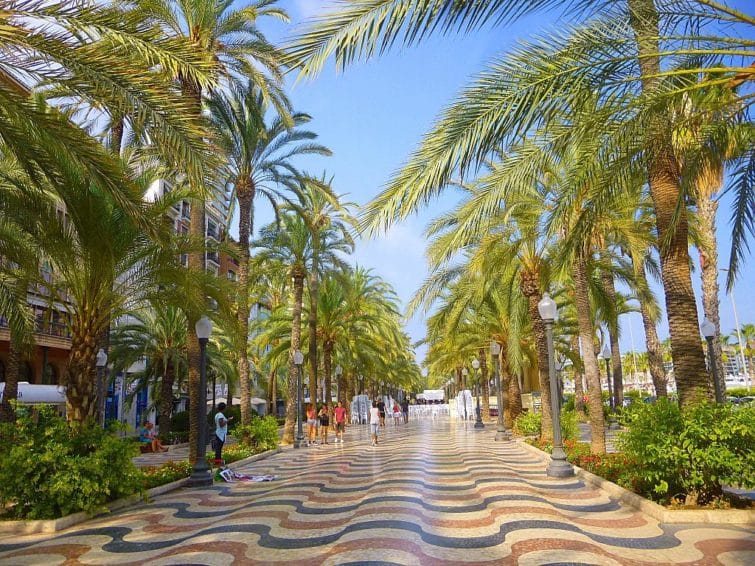 La Explanada de Espana, Alicante