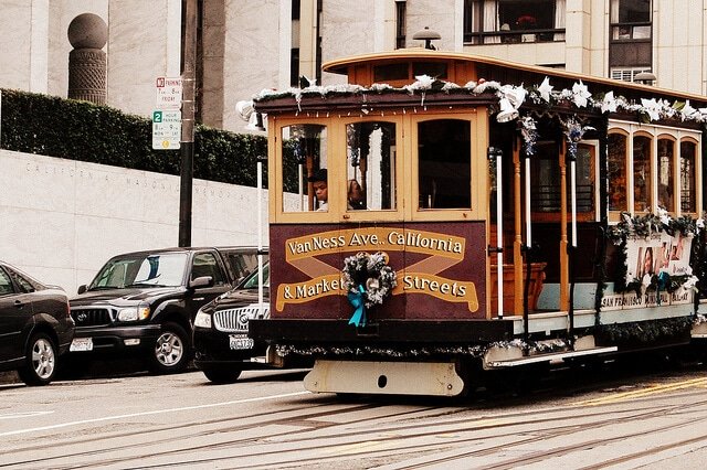 Funivia, tram San Francisco
