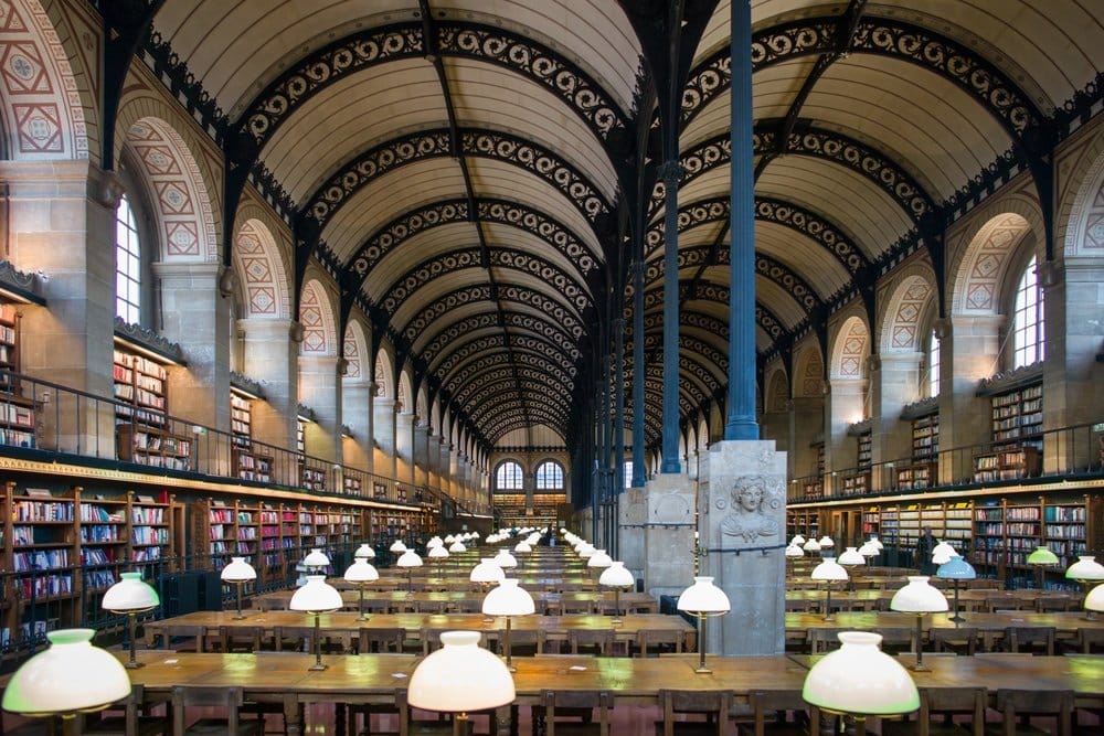 Bibliothèque Sainte-Geneviève, Parigi