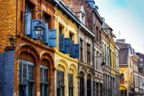 Façades d'immeubles dans le Vieux Lille