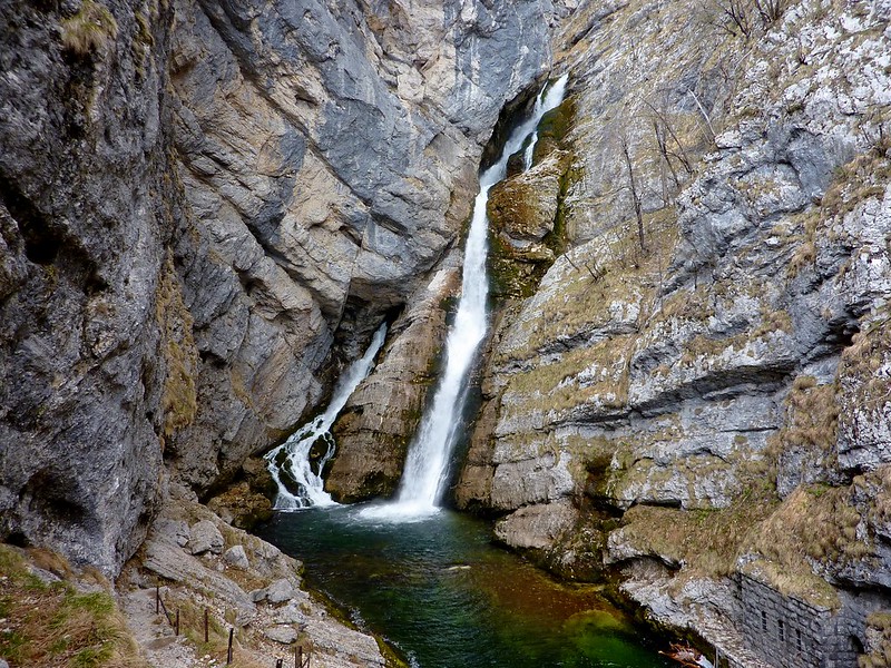 Cascate del Savica, luoghi più belli da visitare in Slovenia.