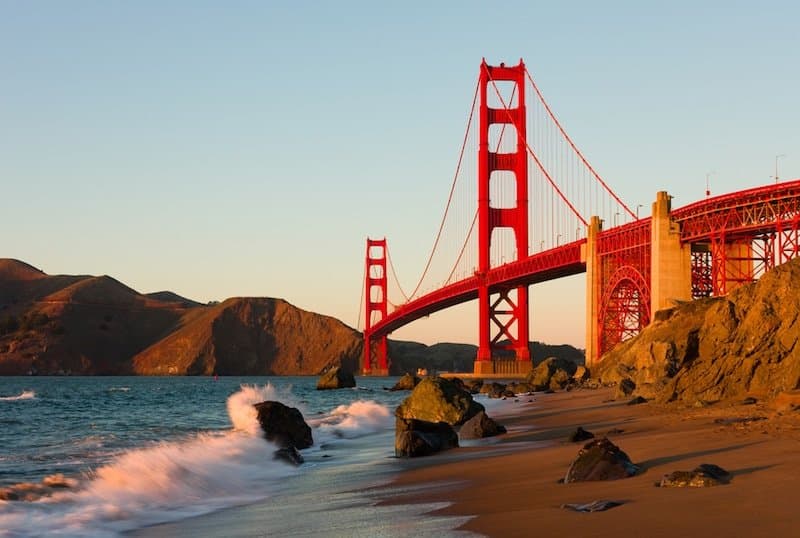 Il Golden Gate Bridge, USA