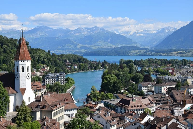 Lago di Thun, luoghi più belli da visitare in Svizzera