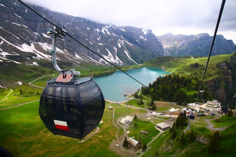 Funivia, Mont Titlis, luoghi più belli da visitare in Svizzera