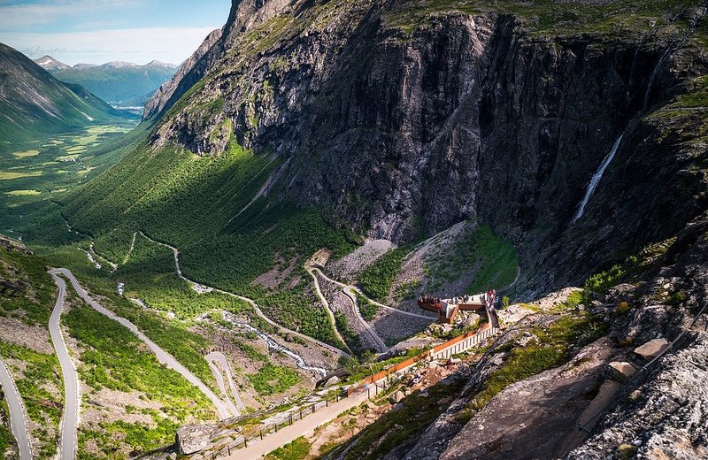 Trollstigen, Norvegia, viaggi in auto in Europa