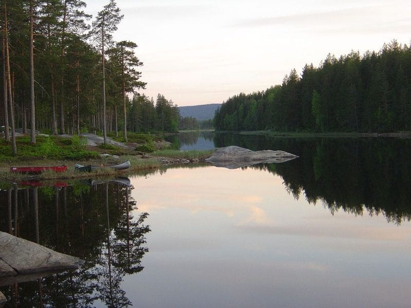 Lago Velmunden, Oppland, Norvegia