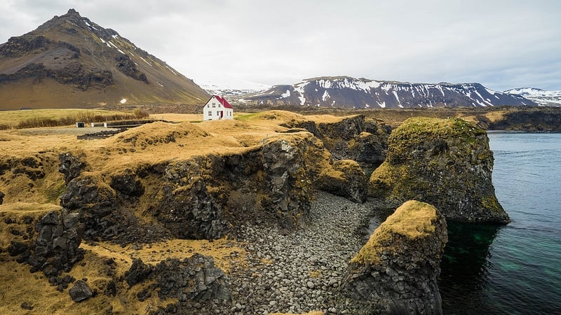 Alloggi a Hellnar o Arnarstapi, Islanda