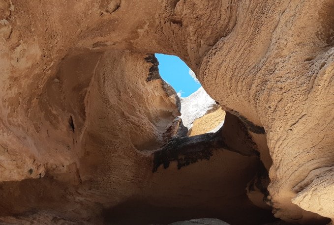 Horadada Cave visitare la regione di Murice Spagna