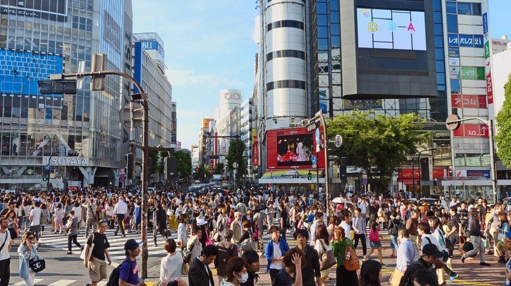 strade famose mondo Shibuya, Giappone