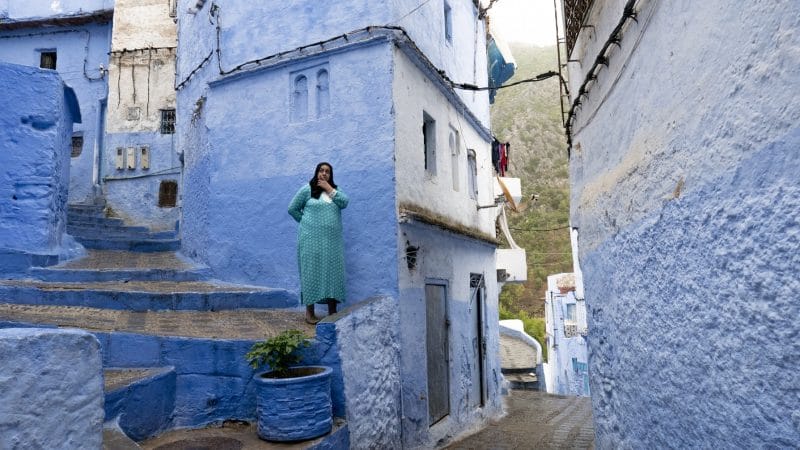 Chefchaouen, città blu, Marocco