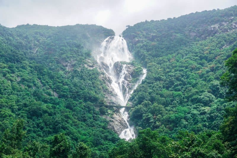 Cascata di Dudhsagar, India