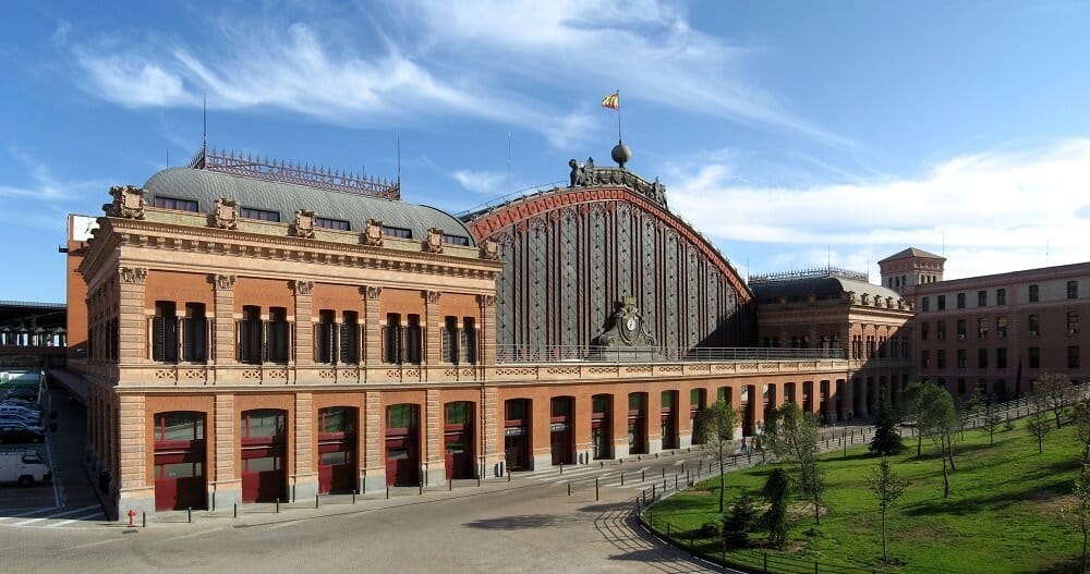 Stazione ferroviaria di Atocha-Madrid