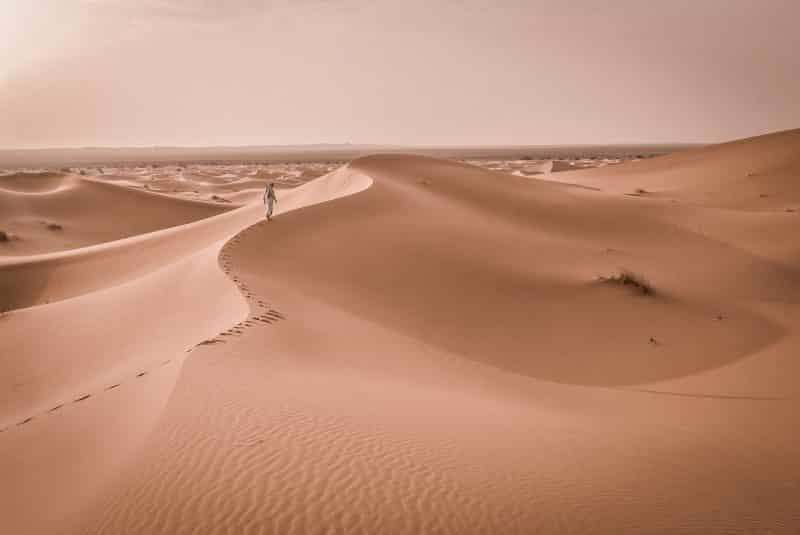 Merzouga, deserto del Sahara, Safari