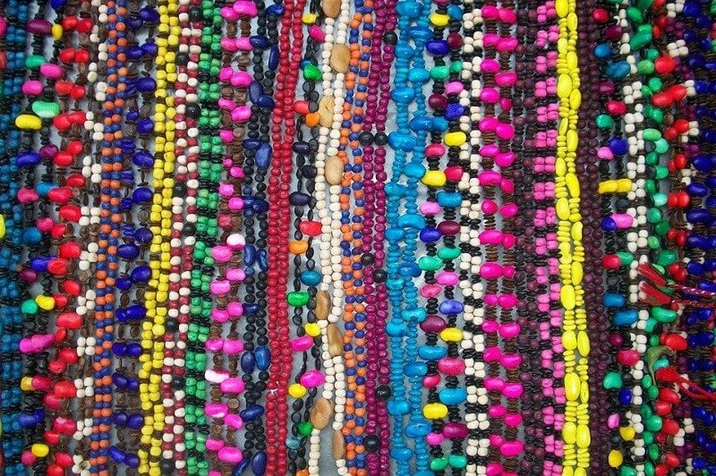 Oaxaca, collane di perle