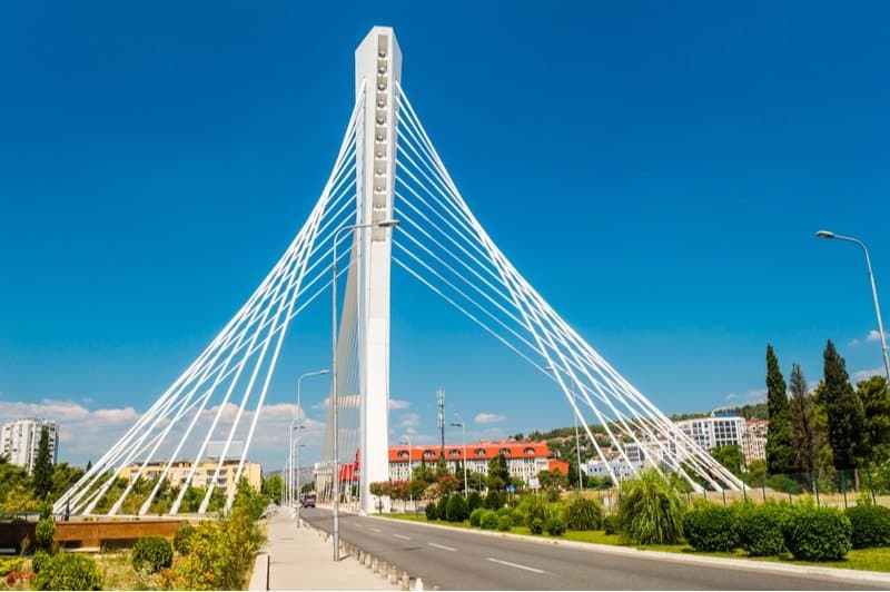 Centro città di Podgorica, Ponte del Millennio