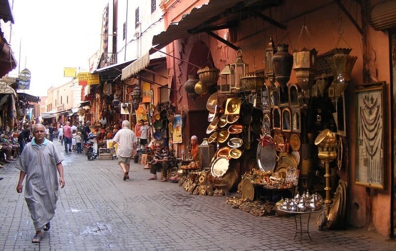 mercati piu belli del mondo. Souks di Marrakech
