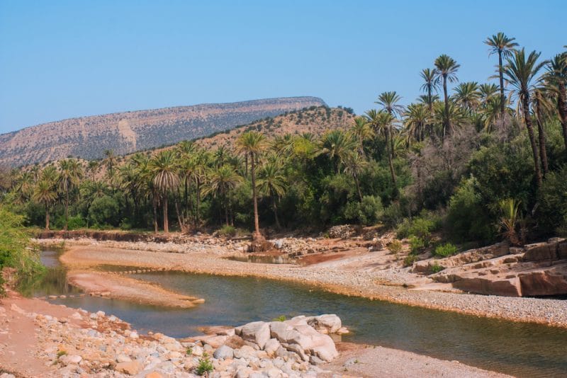 Paradise Valley in Marocco