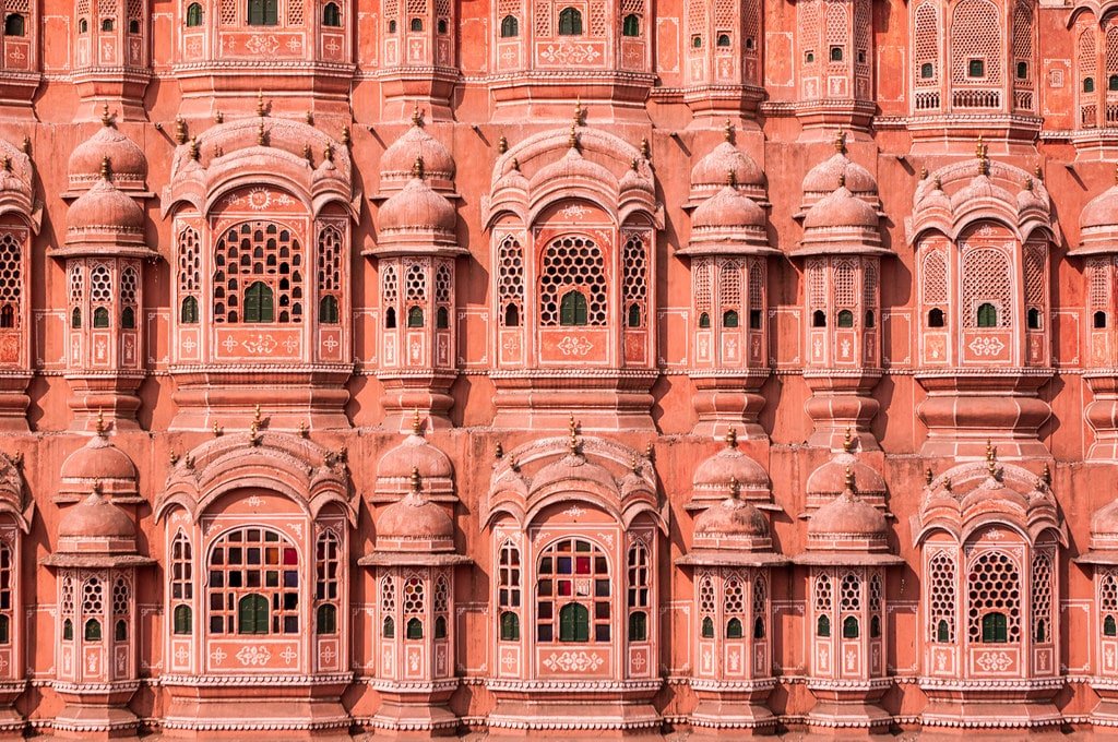 Jaipur, India, città colorate del mondo