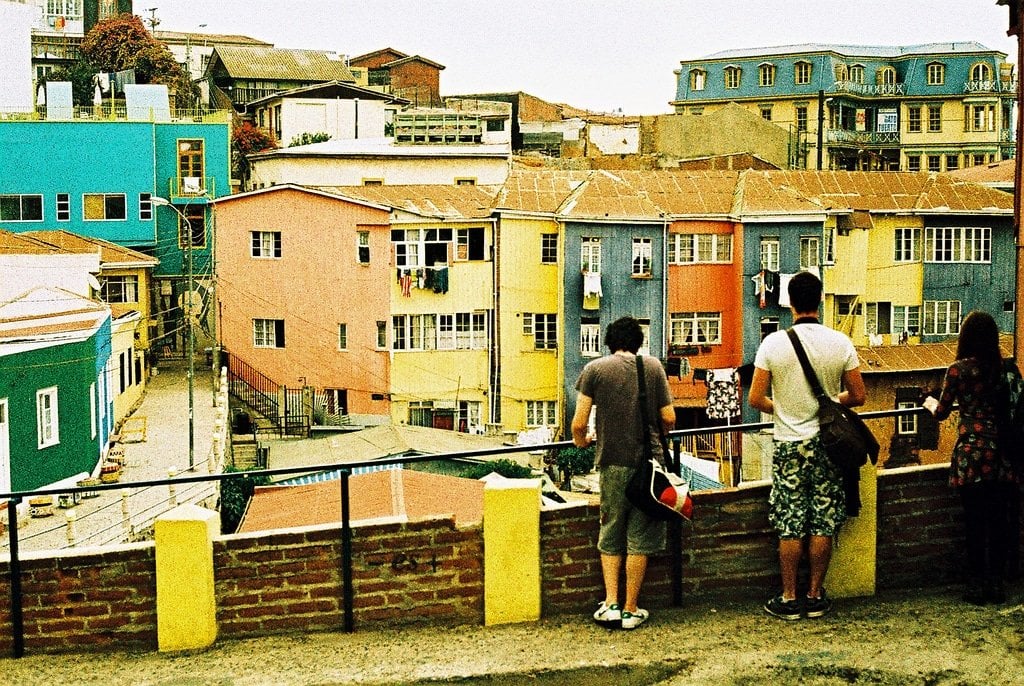 Valparaíso, Cile, città colorate del mondo