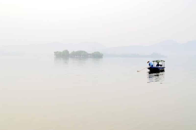 Lago occidentale a Hangzhou, Zhejiang