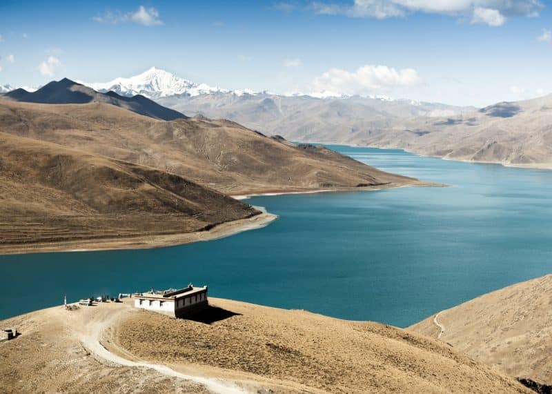 Lago Yamdrok Tso, Tibet