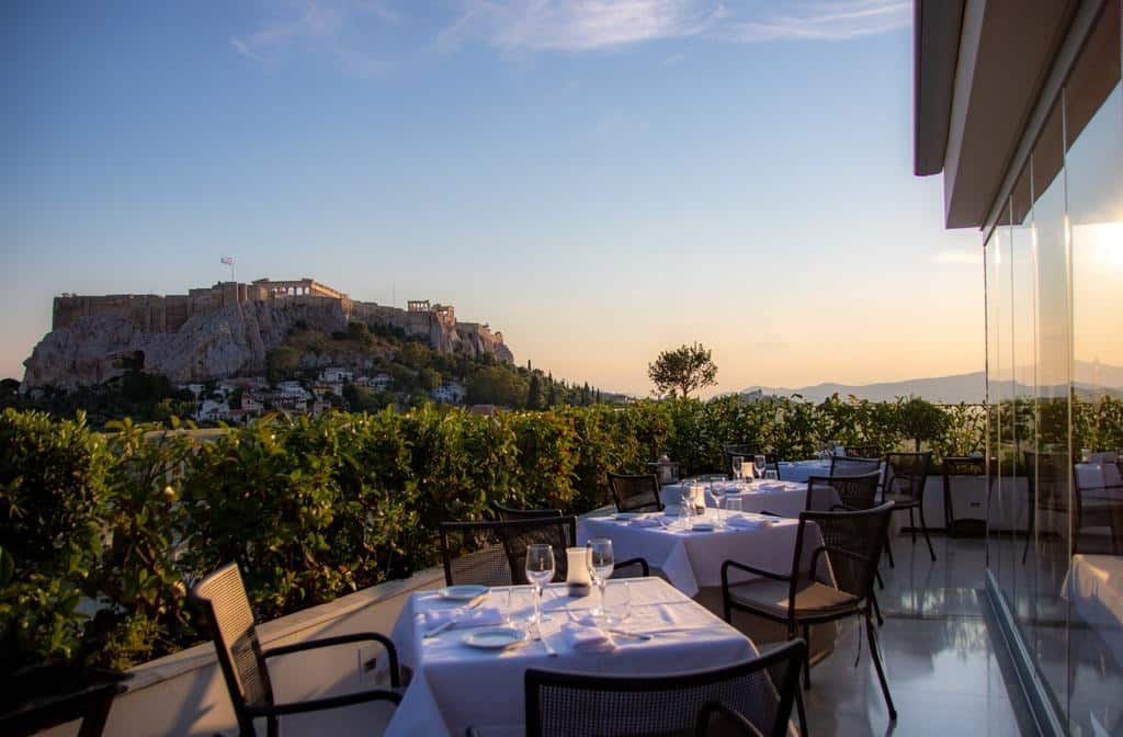 Vista superba in questo hotel di Atene