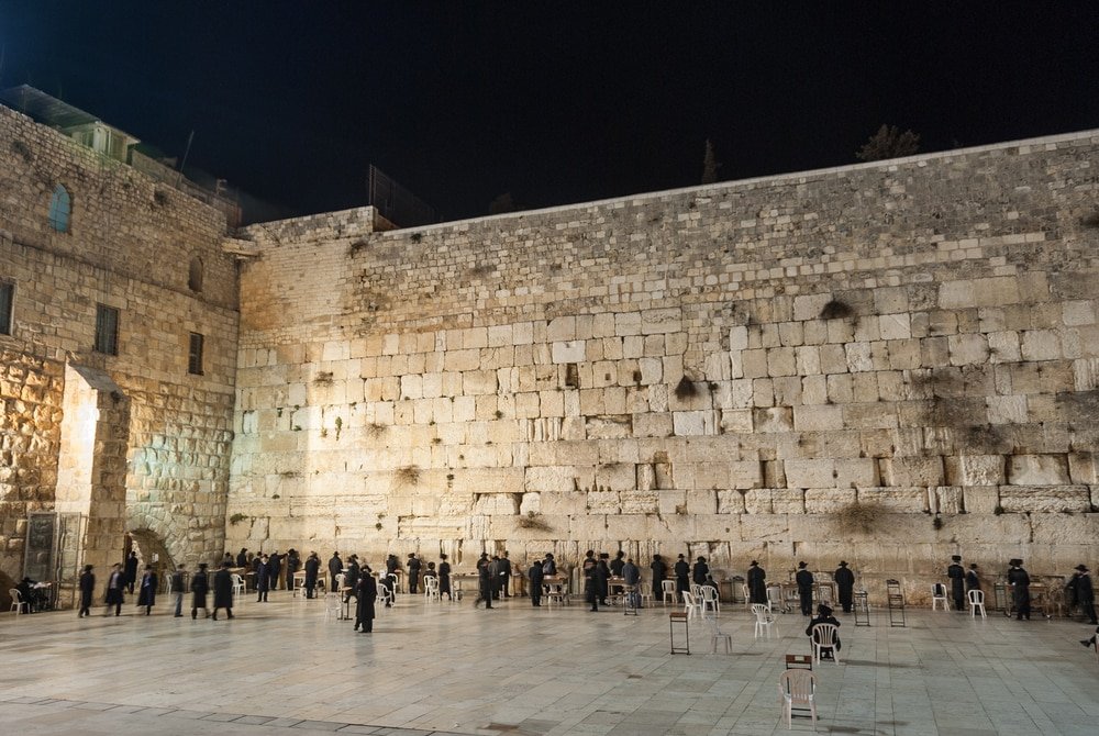 Il Muro del Pianto a Gerusalemme