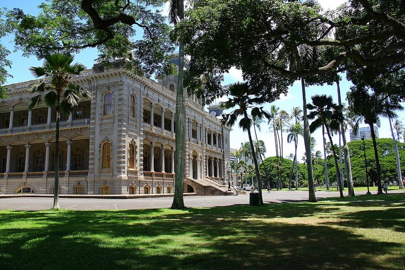 Palazzo Iolani, fare vedere Honolulu