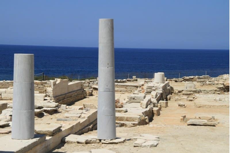 Apollo e Artemide, tempio, Despotiko