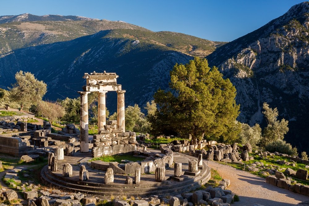 Santuario di Atena Pronaia, Delfi, Grecia