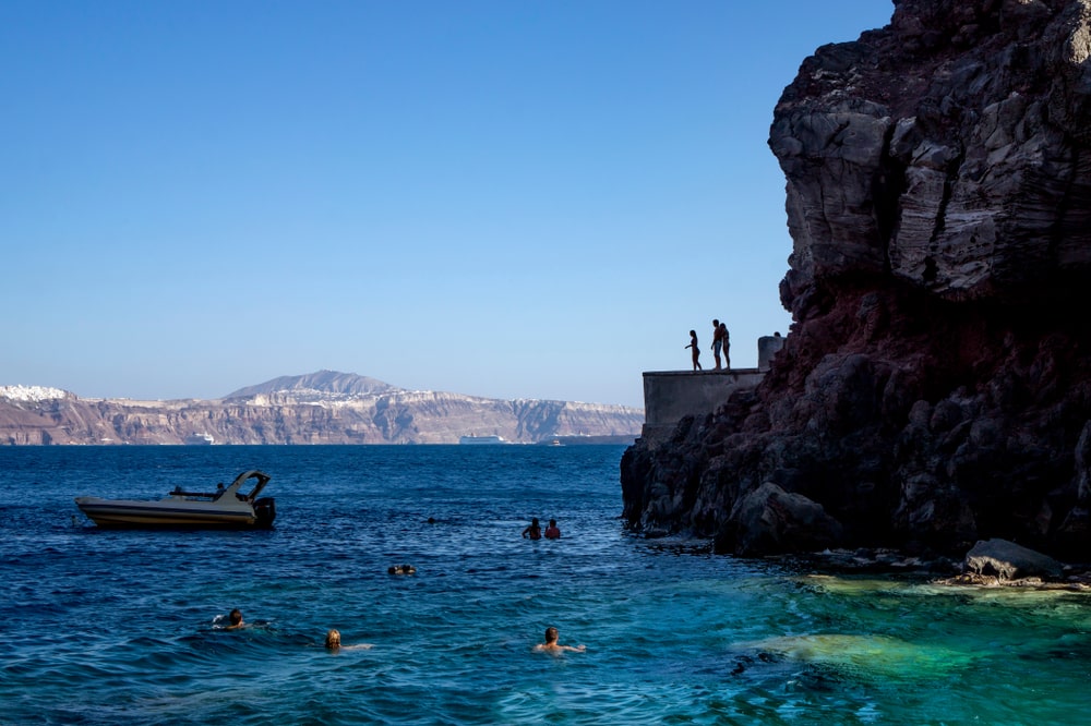 Endroits où faire de la plongée à Santorin