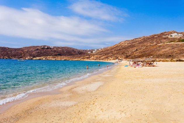 Le 12 spiagge più belle di Mykonos