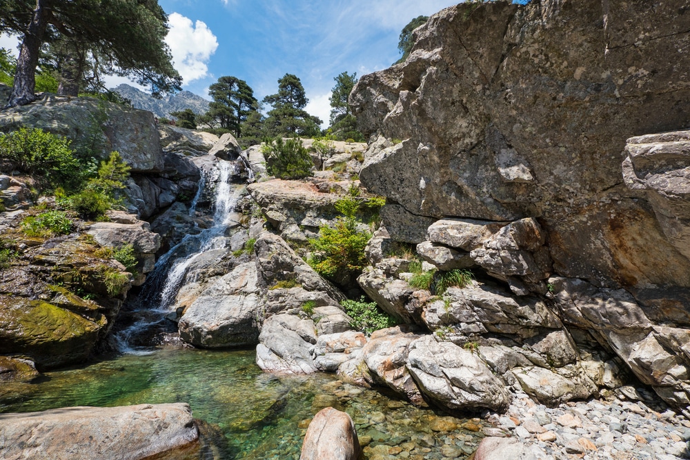 Cascate Corsica : Le cascate inglesi