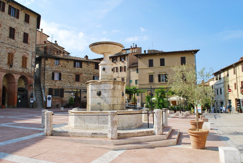 Fontana principale di Castelnuovo Berardenga