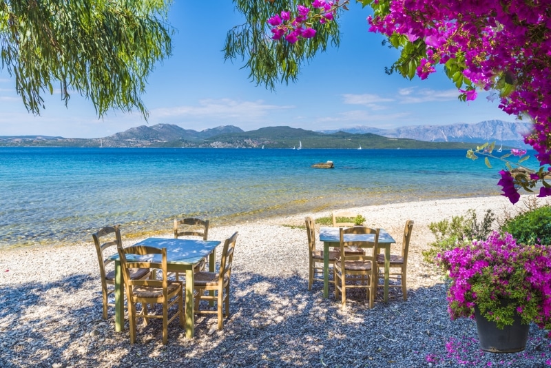 Grecia Paros ristorante romantico