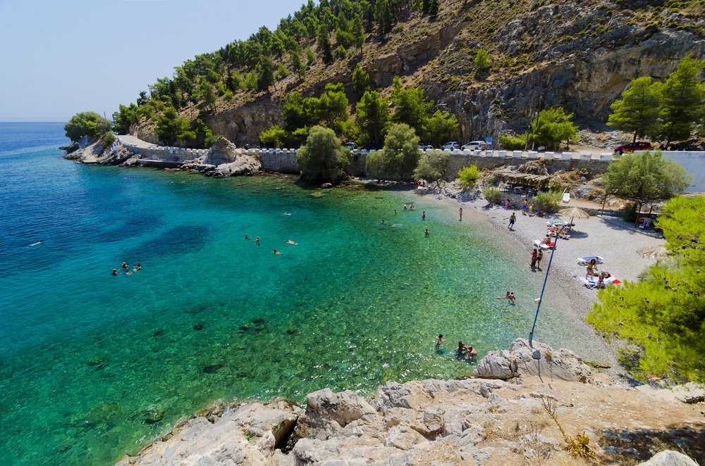 Visita le spiagge di Kalymnos